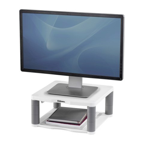 Soporte de pantalla ergonómico Premium Platinium