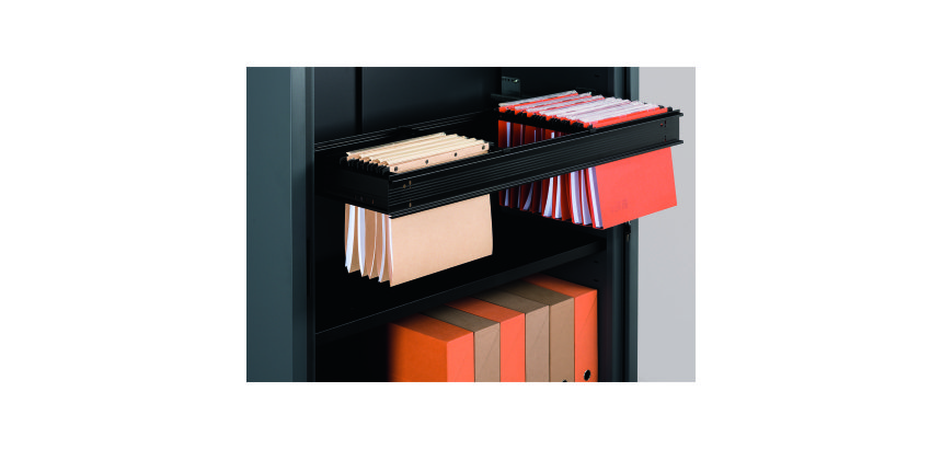 Chassis télescopiques pour dossier suspendus pour armoires à rideaux livrées démontées L 120