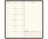Agenda Exacompta Espace 17 Classique semainier - Année 2026 - 9 x 17,5 cm