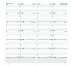 Agenda Exacompta SL17 Classique semainier - Année 2026 - 9 x 17,5 cm