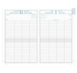 Agenda Exacompta Planifié 21 Rendez-vous - Année 2026