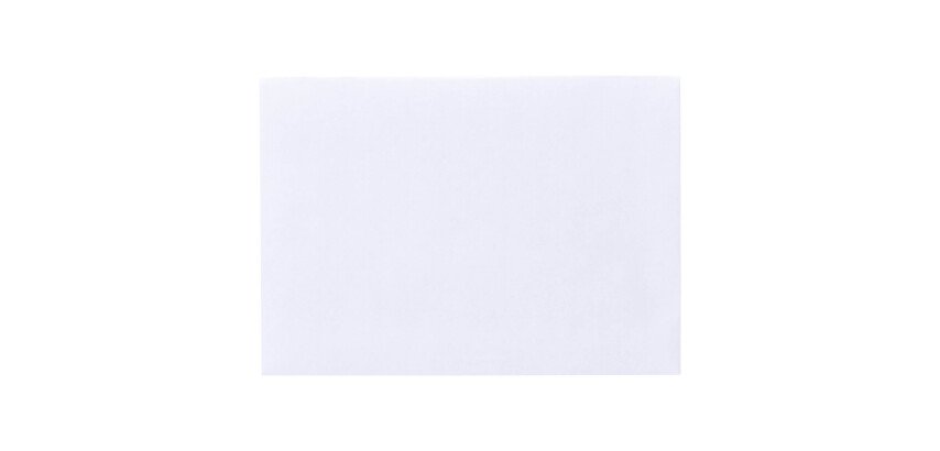 White Bruneau 80 g/m² envelope with protective strip - Box of 500