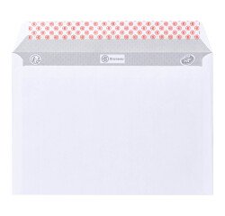 Umschlag 162 x 229 mm Bruneau 80 g ohne Fenster weiß - Box von 500