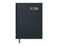 Agenda Sintex dia página 14 x 20 cm negro catalán