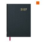 Agenda Sintex dia página 14 x 20 cm negro catalán