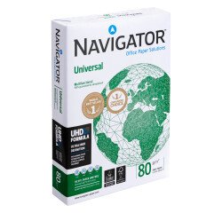 Papel blanco A4 80 g Navigator Universal - paquete de 500 hojas