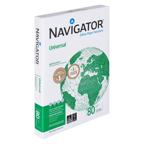 Papier A3 blanc 80 g Navigator Universal - Ramette de 500 feuilles