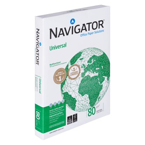 Papier A3 wit 80 g Navigator Universal - Riem van 500 vellen