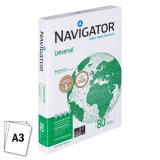 Papier A3 blanc 80 g Navigator Universal - Ramette de 500 feuilles