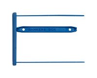 Fástener listín Fellowes 9 cm plástico Caja de 100