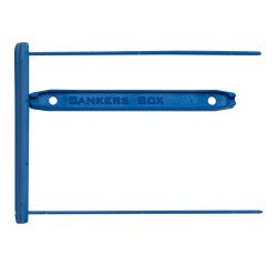 Fástener listín Fellowes 9 cm plástico Caja de 100