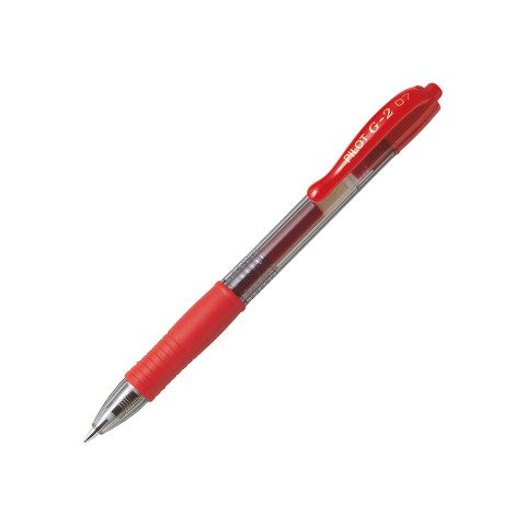 Roller Pilot G2 0,7 mm Rojo