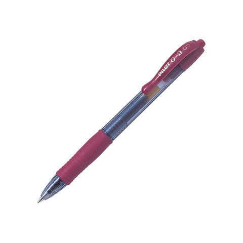 Roller Pilot G2 0,7 mm Burdeos