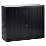 Armoire à rideaux démontable Bruneau 100 x 120 cm noir