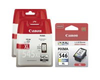 Big pack jet encre Canon haute capacité PG-545XL x 2 + CL-546XL