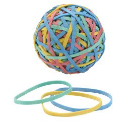 Gb_boule bracelets elastiques fluo 70g diam 38x3mm