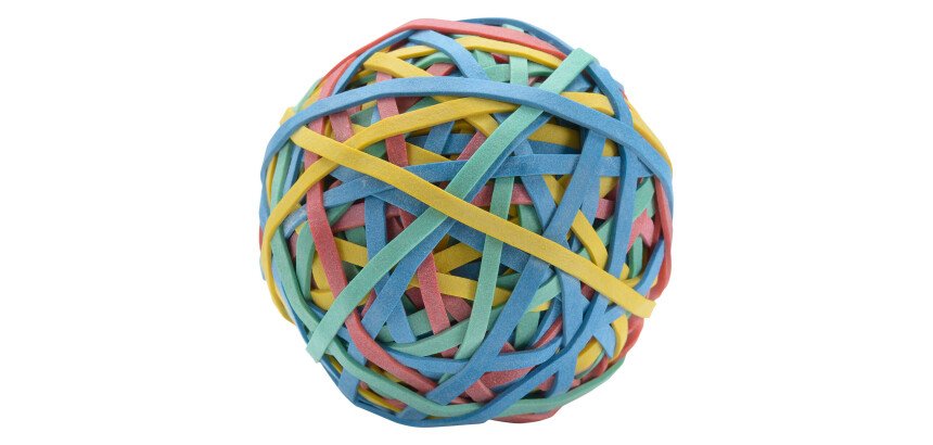 Boule élastiques couleur Wonday