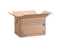 Caisse de déménagement montage manuel Fellowes – Taille M