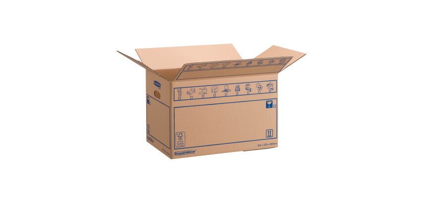 Caisse de déménagement montage manuel Fellowes – Taille M