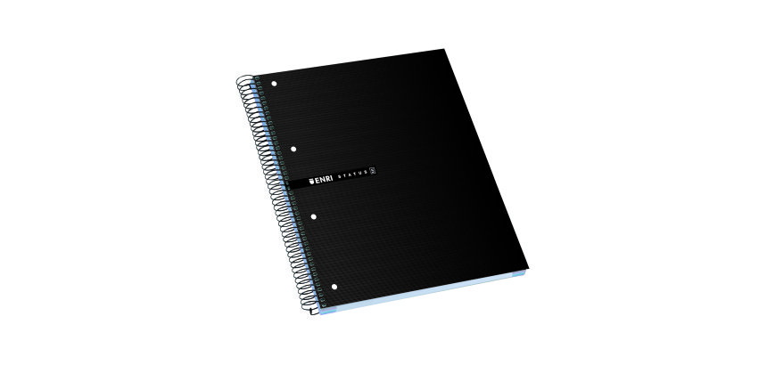 Cuaderno Enri Status Tapa rígida A4  5x5 160 hojas