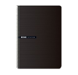Cuaderno Enri Status Tapa rígida Folio Rojo 