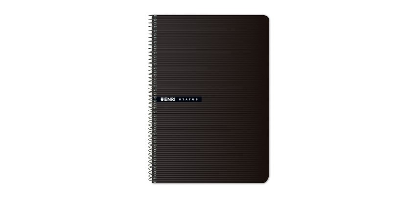 Cuaderno Enri Status tapa rígida Folio 4x4 100 hojas  