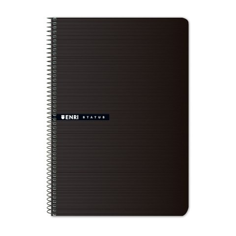 Cuaderno Enri Status Tapa rígida Folio Rojo