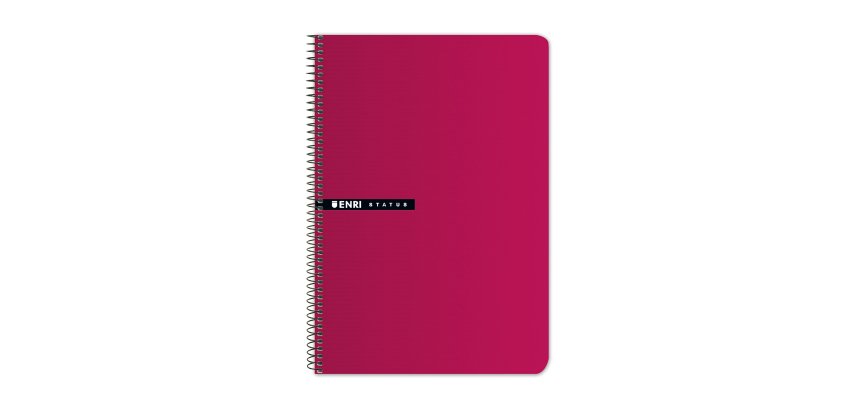 Cuaderno Enri Status tapa rígida Cuarto 4x4 100 hojas  