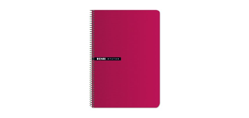 Cuaderno Enri Status tapa rígida Cuarto 4x4 100 hojas  