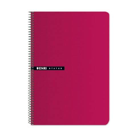 Cuaderno Enri Status Tapa rígida Cuarto Negro