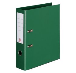 Archivador de palanca forrado en polipropileno Bruneau A4 lomo 5 cm verde