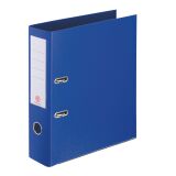 Plasticized lever-arch organizer - back 7,2 cm - marine