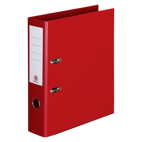 Archivador de Palanca Bruneau A4 lomo 7,5 cm rojo