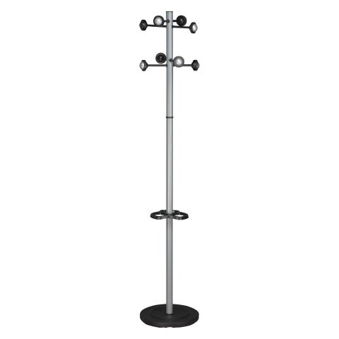 Perchero recepción metal gris