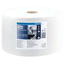 Cleaning paper roll Tork W1 Plus blue length 510 m