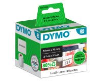 Etiket 54 x 70 mm Dymo - Rol van 320