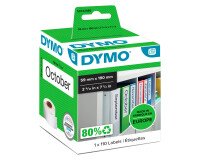 Rollo de etiquetas Dymo 99019 LW 110" Archivador"59x190 mm rollo de 110