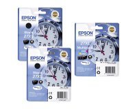 Epson Big pack 27XL - 2 black, cyan magenta yellow - High capacity - for inkjet printer