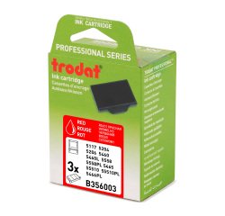 Inktcassette Trodat Metal Line 6/56 - Pak van 3