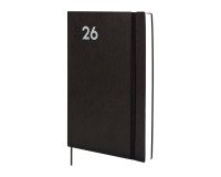 Agenda 165x242 1 Día Página Dynamic Mara Finocam Negro Español