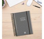 Agenda 155x212 1 Día Página Espiral Personalizable Finocam