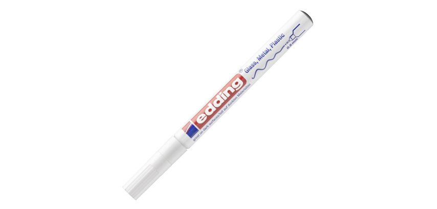 Rotulador permanente edding 780 de tinta opaca brillante