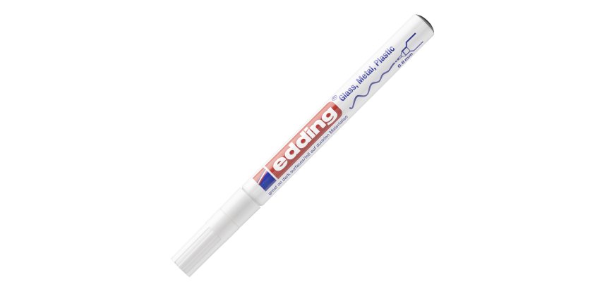 Rotulador permanente edding 780 de tinta opaca brillante