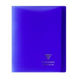 Cahier Koverbook Clairefontaine 17 x 22 cm grand carreaux 96 pages
