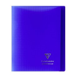 Cahier Koverbook Clairefontaine 17 x 22 cm grand carreaux 96 pages
