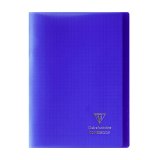 Cahier Koverbook Clairefontaine 21 x 29,7 cm grand carreaux 96 pages