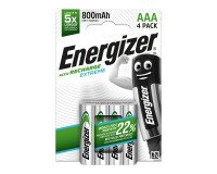 Pilas recargables Energizer Extreme HR03 AAA - Blister de 4 pilas 