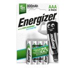 Pile rechargeable AAA - HR3 Energizer Extreme - Blister de 4 accus