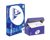 Pack de 10 Paquetes de papel A4 80 g + 2 cajas de 250 sobres con ventana 110 x 220 mm Clairalfa Clairefontaine