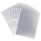 Pack of 200 perforated sleeves Bruneau A4 smooth polypropylene 11/100e + 100 for free